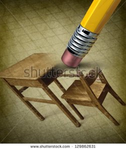 stock-photo-fixing-education-and-school-crisis-concept-as-an-image-of-a-vintage-student-desk-being-erased-by-a-129862631